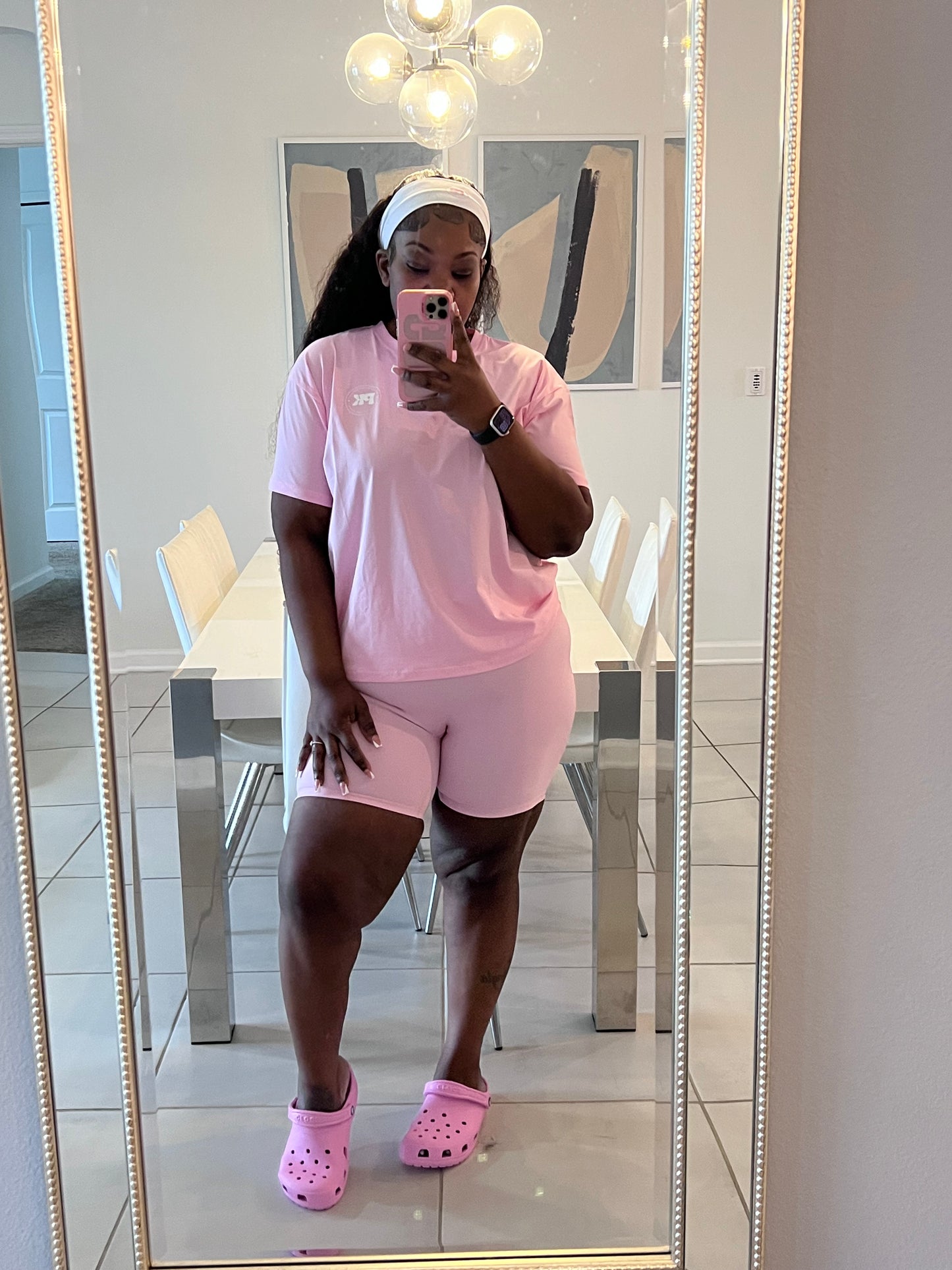 SOFT GURL SHORTS (Pink Blush)